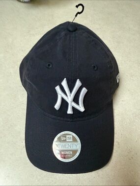 Yankees Cap new womens.  Navy with white letters.
